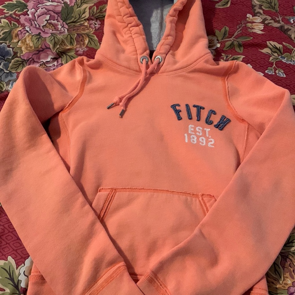 XS girls hoodie orange